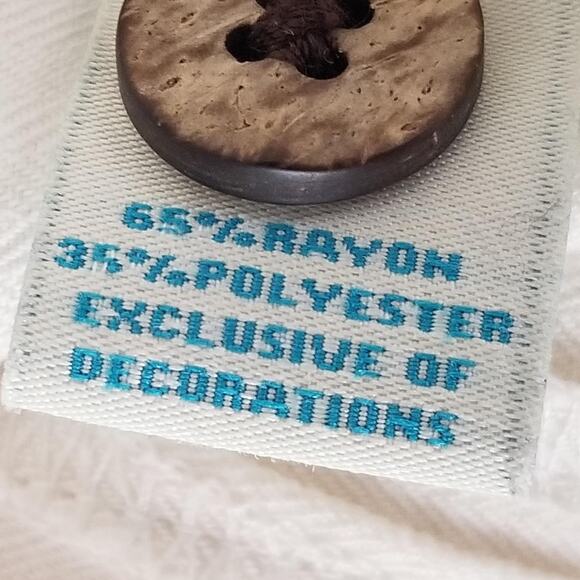 Caribbean Shirt Mens XL Embroidered Parrot Golf Rayon Blend Button Up Casual - Picture 15 of 15